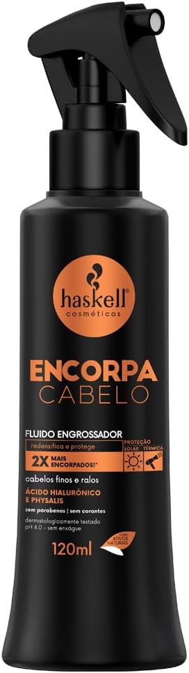 Haskell Fluido Engrossador Encorpa Cabelo 120ml