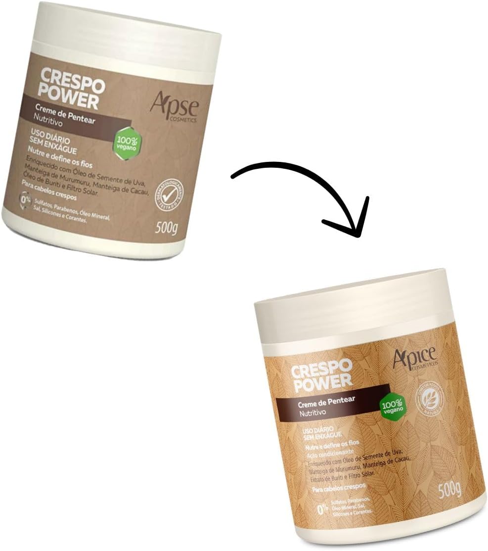 Creme de Pentear Nutritivo Crespo Power 500g
