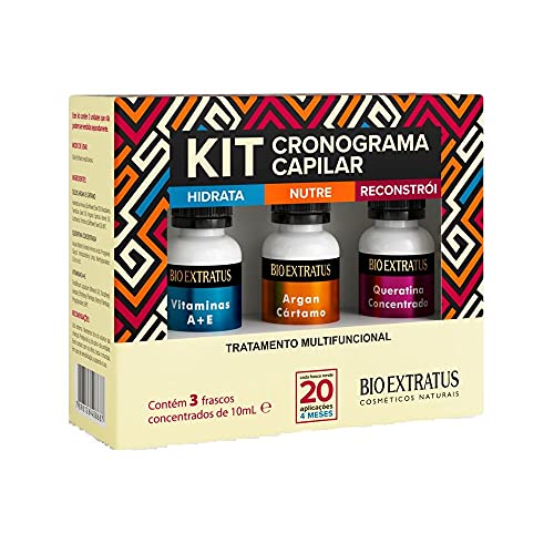 Cronograma Capilar Bio Extratus Kit 30ml