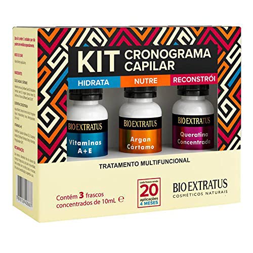 Cronograma Capilar Bio Extratus Kit 30ml
