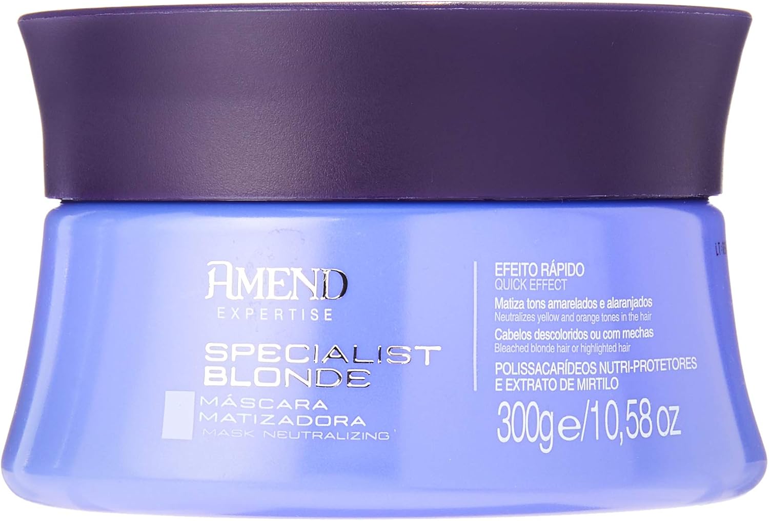 Máscara Matizadora Amend Specialist Blonde 300g
