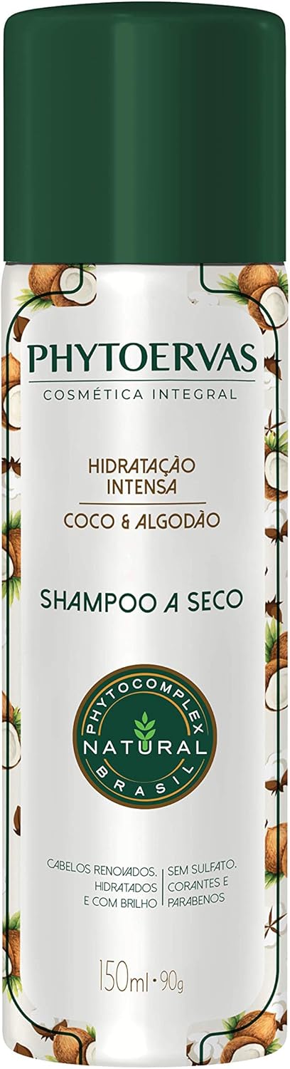 Phytoervas Phyto Shampoo Seco Hidratação Intensa 150Ml