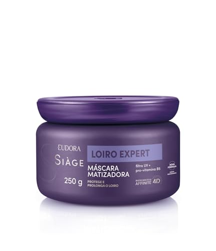 Eudora Máscara Capilar Siàge Loiro Expert Matizadora 250g
