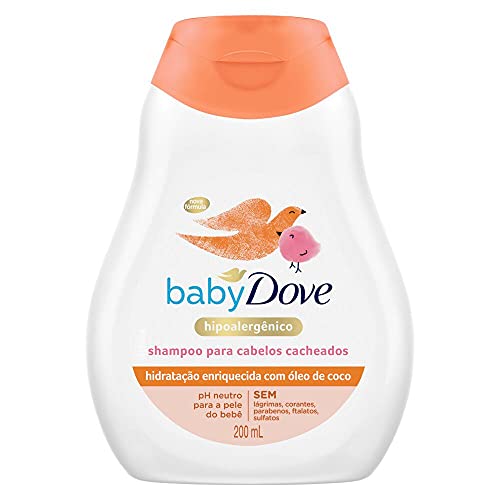 Dove Shampoo Baby Hidratação Enriquecida Cabelos Cacheados 200Ml