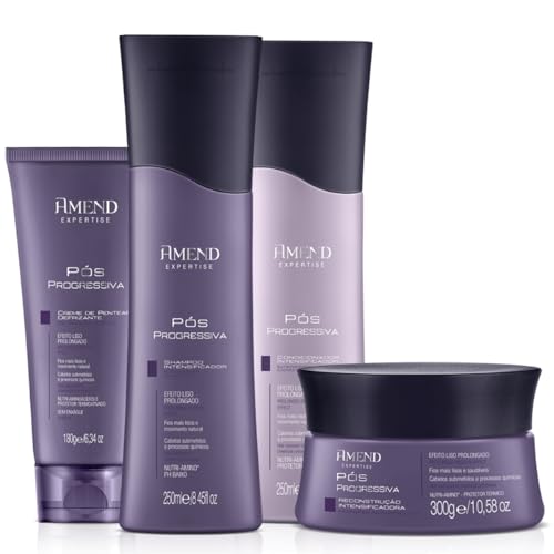 Kit Amend Pós Progressiva Completo (4 Produtos)