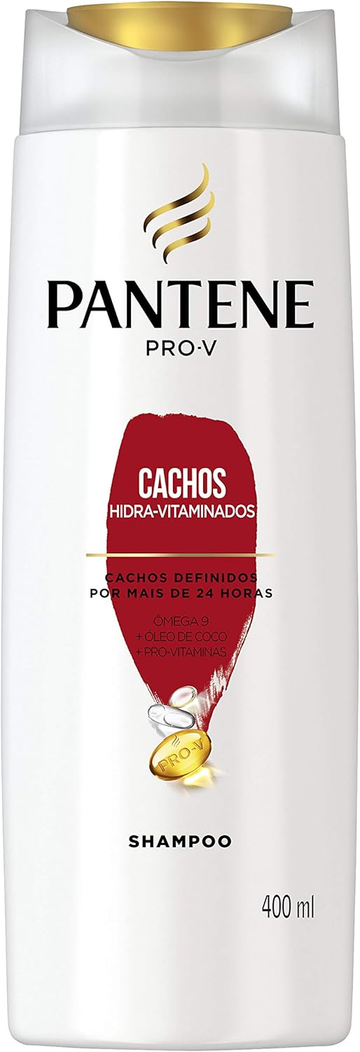 Shampoo Pantene Cachos Hidra-Vitaminados, 400 ml