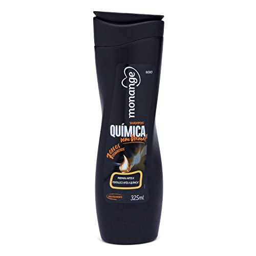 Monange Química Sem Drama Shampoo 325ml: Cabelos Preparados e Nutridos